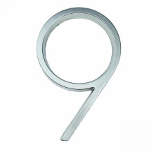 (Silver) Black House Number And Letter 5 Inch 12.5cm High