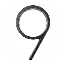 (Black) Black House Number And Letter 5 Inch 12.5cm High