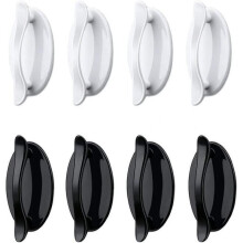 Self Adhesive Handle 8 Pieces Self Adhesive Instant Door Armrest Strong Self Adhesive Handle for Ref