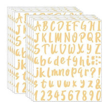 10 Sheets Vinyl Letters Numbers Kit Self Adhesive Letter Stickers Waterproof Mailbox Numbers Sticke js