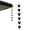 Iron rain chains for gutters - decorative garden water feature adapter 4
