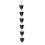 Gutter rain chains for downspouts - rust-resistant outdoor drainage solution 1