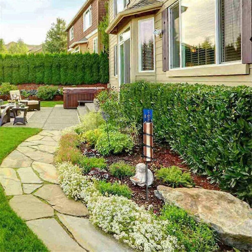 Accurate Copper Floating Rain Gauge for Yards and Gardens,Fonepro 2