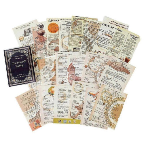 Retro Trace Book Page Material Paper Old Book Page Text Old spaper Decorative Material Paper Bak js