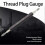 High-Precision Threaded Plug Gauges for Accurate Measurement and Professional Hand Tool Use 5