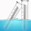 2pcs Plastic Rain Gauge Replacement Tube 2