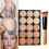2PCS-Set: 15-02 Concealer Palette Aschenpinsel 12