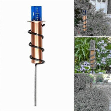 Rain Gauge Copper Accurate Floating Rain Gauge for Yard Garden