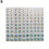 (White ab) Eyebrow Makeup Face Multi-size Pearl Eyebrow Face Drill Rhinestone Decoration 1