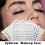 (White) Eyebrow Makeup Face Multi-size Pearl Eyebrow Face Drill Rhinestone Decoration 2