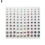 (White) Eyebrow Makeup Face Multi-size Pearl Eyebrow Face Drill Rhinestone Decoration 5