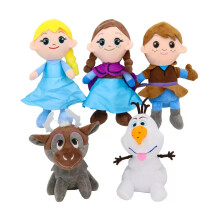 (5PCS) Frozen Plush Toy Princess Elsa Anna Plush Doll