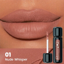 3pc Matt Samt Lipgloss, hoch gesättigte flüssige Lippenschlamm, langlebige Formel mit 5-schatten gemischter Palette