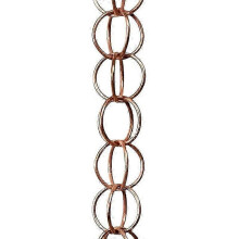 Steel Leaf Rain Chain, Garden Gift for Mom, Gutters, Rain Catcher for Downspout with Adapter, Thick
