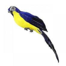 (F) Home Garden Colorful Artificial Parrots - Birds Model Outdoor Home Garden Lawn