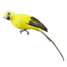 (D) Home Garden Colorful Artificial Parrots - Birds Model Outdoor Home Garden Lawn