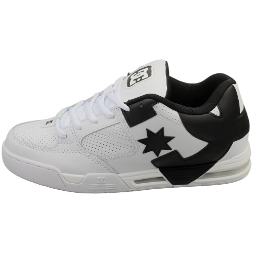 DC (8) DC Shoes Command Mens Skate Trainers in White Black 2