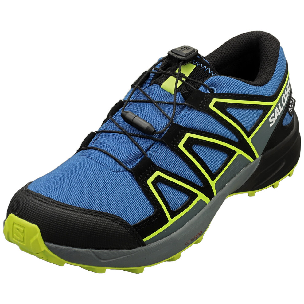Salomon (4) Speedcross Waterproof Unisex Fashion Trainers In Blue Black
