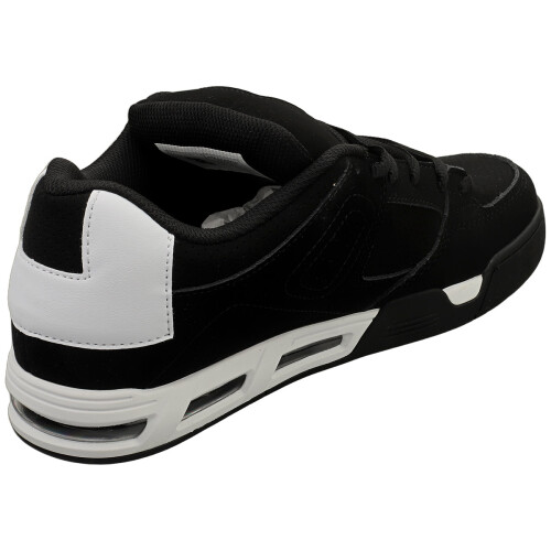 DC (8) DC Shoes Command Mens Skate Trainers in Black White 1