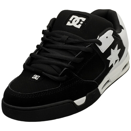 DC (9) DC Shoes Command Mens Skate Trainers in Black White