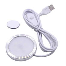 (A, White) USB Plug 5V Open-Mount LED Tube Light Display Cabinet Bookshelf Light   Jewelry Cabinet, Desk L