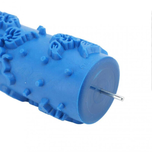 5 Inch Reusable Rubber Pattern Paint Roller for Wall, Door, Cabinet Decor 096Y 1