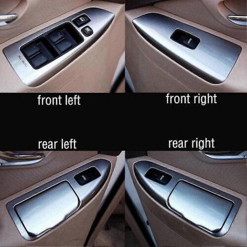 Car Left Ow Glass Button S Panel Cover Frame for Land Cruiser P 120 Lc120 2003-2 2