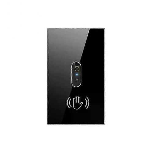 (A2, C2) Smart IR Sensor Wall Light Switch EU US 220V 110V Glass Panel Touch-Free Power On Off