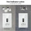 (A3, C3) Smart IR Sensor Wall Light Switch EU US 220V 110V Glass Panel Touch-Free Power On Off 4