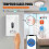 (A3, C3) Smart IR Sensor Wall Light Switch EU US 220V 110V Glass Panel Touch-Free Power On Off 3