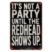 (1pcs) Dark Humor Decor Iron Poster Painting Tin Sign Vintage Wall Decor for Home Decor