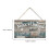 2pcs Home Background Wall Decorations Rustic Style Hanging Board Sign Home Decor 5