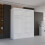 MN Furniture (White, 150) Malega High Gloss Sliding Mirror Door Wardrobe 6