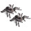 2Pcs 9.5cm Realistic Spider Insect Model Toy Scary Prop 1