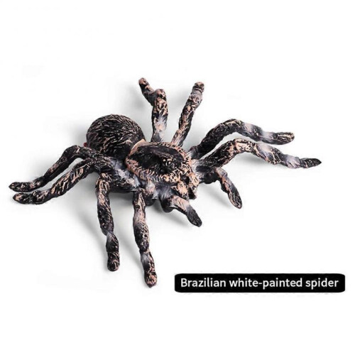 2Pcs 9.5cm Realistic Spider Insect Model Toy Scary Prop 2