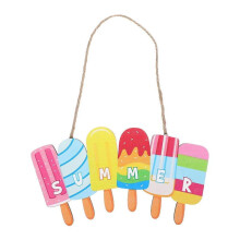 Decorative Door Sign Household Summer Decor Wear-resistant Summer Sign Door Accessory