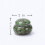 (Green) Tiny Ceramic Urn for Ashes, Handcrafted, Holds 1.2 Cubic Inches 2