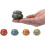 (Green) Tiny Ceramic Urn for Ashes, Handcrafted, Holds 1.2 Cubic Inches 1