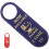 Double-Side Door Hanging Sign Modern and Simple Hanger Function Blue 23.50X8.00X0.30CM 1Pack 3
