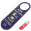 Double-Side Door Hanging Sign Modern and Simple Hanger Function Blue 23.50X8.00X0.30CM 1Pack 5