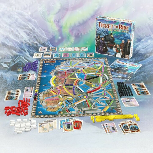 Days of Wonder Ticket to Ride - Northern Lights Board Game 1