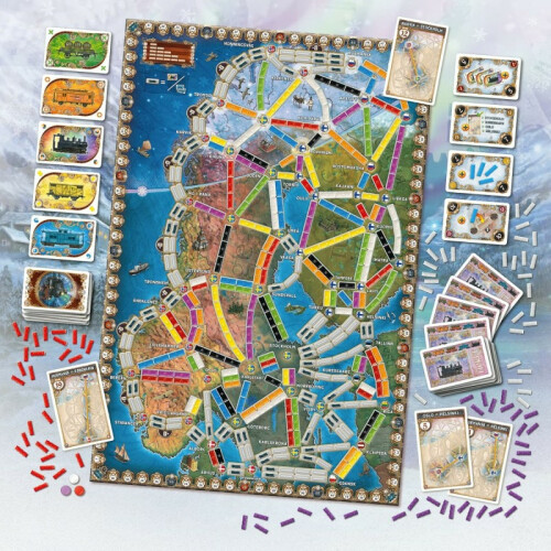 Days of Wonder Ticket to Ride - Northern Lights Board Game 2