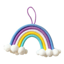Children's Room Decoration Pendant Woven Cloud Rainbow Wall Decoration