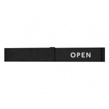 (Black)Shop Open/Closed Sign with Slider Easy Installstion Window Reminder for Restaurant
