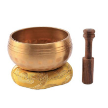3.2 Inch Tibetan Singing Bowl Zen Meditation Yoga Meditation Bowl Wooden Stick CushionEdition 0701