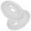 Thermostat Wall Plates for Nest Users White Silicone Square Shape Home Decor 2Pcs 4