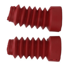 Front Fork Gaiter Pair Shock Absorbers Dust Case Dustproof Rubber For Motorcycle