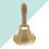 Solid Hand Bell - Brass Bell Service Bell Wooden Call Bell for Home Decoration 3