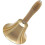 Solid Hand Bell - Brass Bell Service Bell Wooden Call Bell for Home Decoration 1