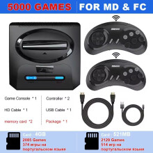 Sega Mega Drive Genesis FC Dendy Console Support HDMI Output Retro Game Machine